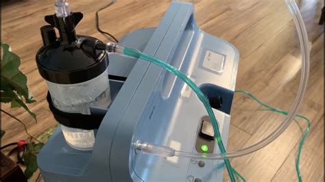 oxygen concentrator humidifier hookup